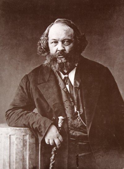 Mikhail Alexandrovitch Bakounine, c.1865 by Nadar
